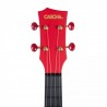 Cascha Carbon Fibre Set Red - Ukulele koncertowe