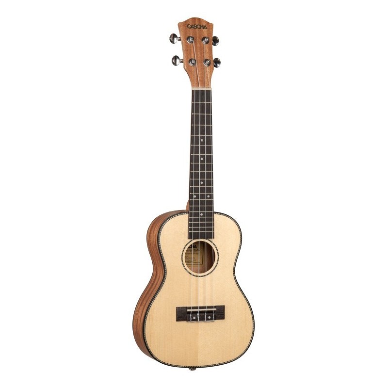 Cascha Premium Solid Top Concert - Ukulele koncertowe