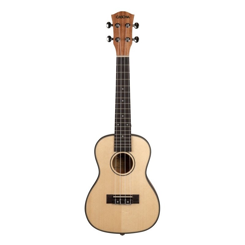 Cascha Premium Solid Top Concert - Ukulele koncertowe
