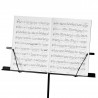 Cascha Music Stand - pulpit nutowy z pokrowcem