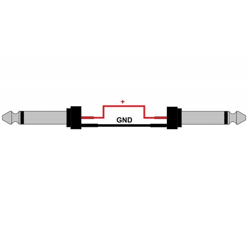 REDS GC12100 BX - kabel Jack - Jack Kątowy 10m