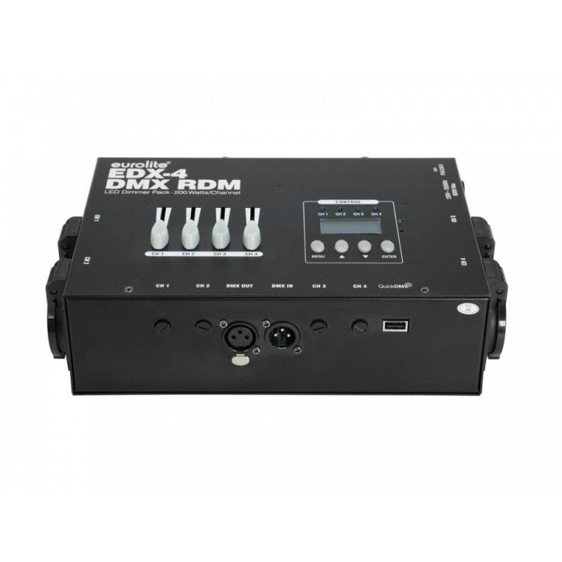Eurolite EDX-4 DMX RDM LED - dimmer pack