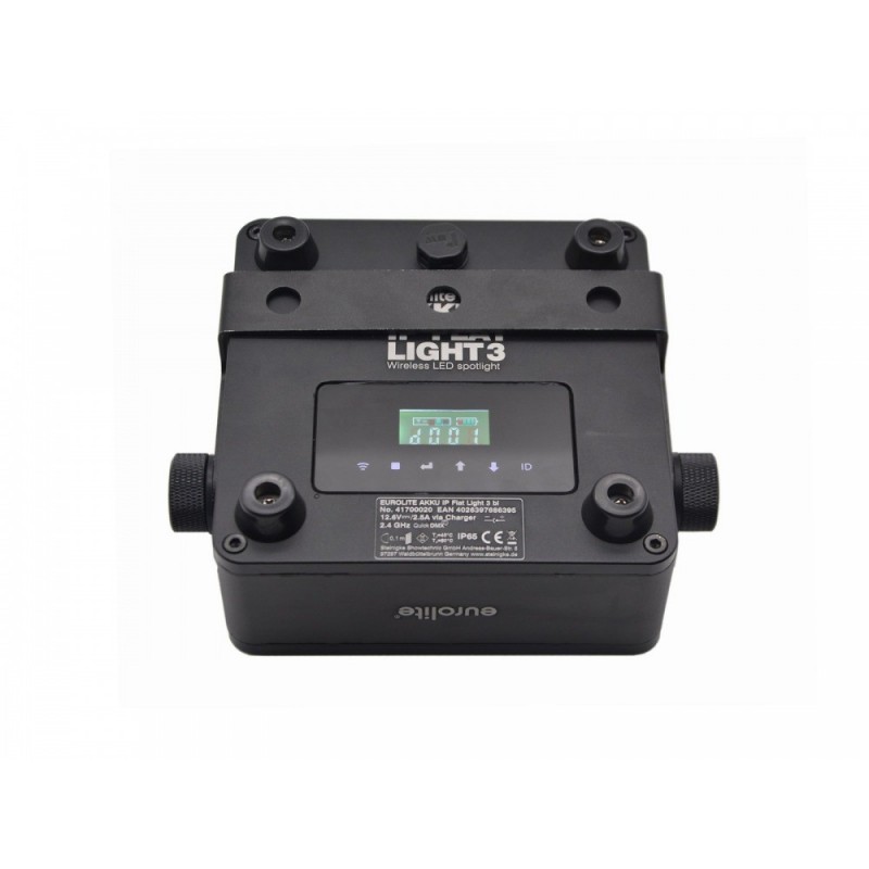 Eurolite AKKU IP Flat Light 3 bl - Par LED