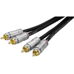 MONACOR ACP-300sls50 - kable audio RCA