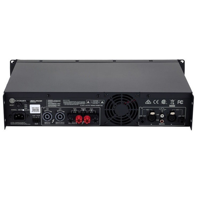 CROWN XLS 2502 - końcówka mocy