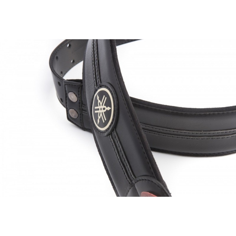 Yamaha Race BLK Black - pasek gitarowy