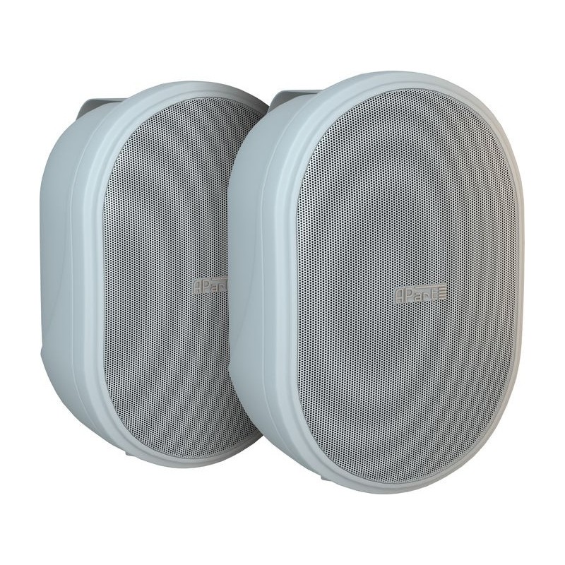 APART OVO5P W - Zestaw 2 kolumn głośnikowych - aktywna + pasywna 2x20W