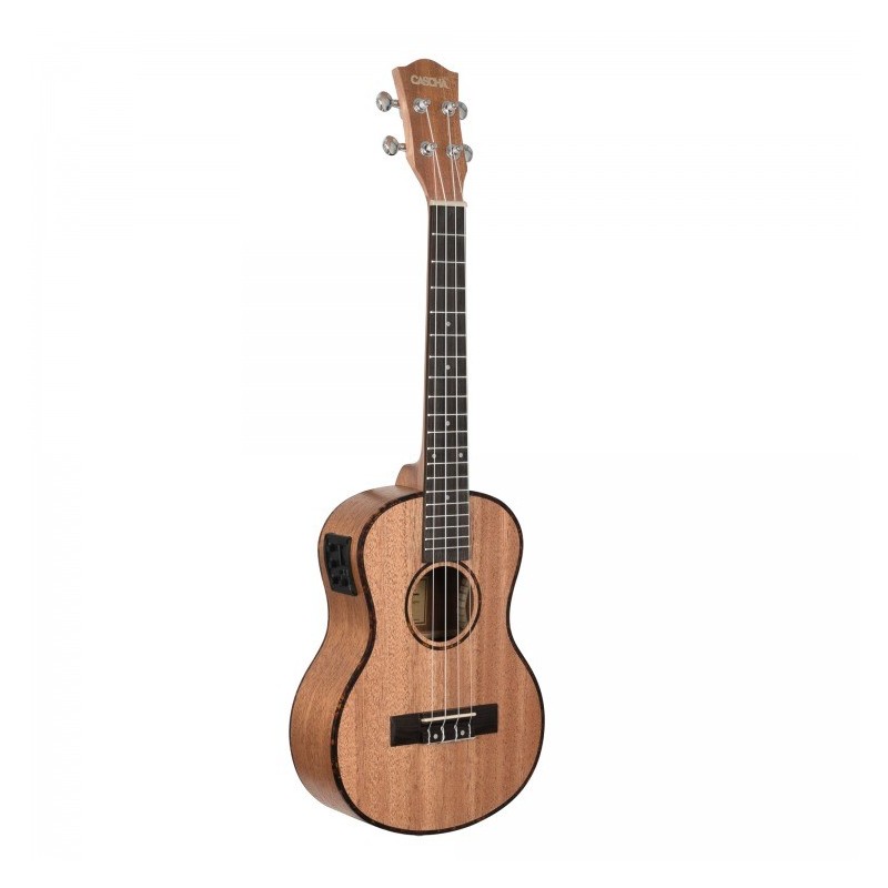 Cascha Premium Mahogany Soprano - Ukulele z elektroniką