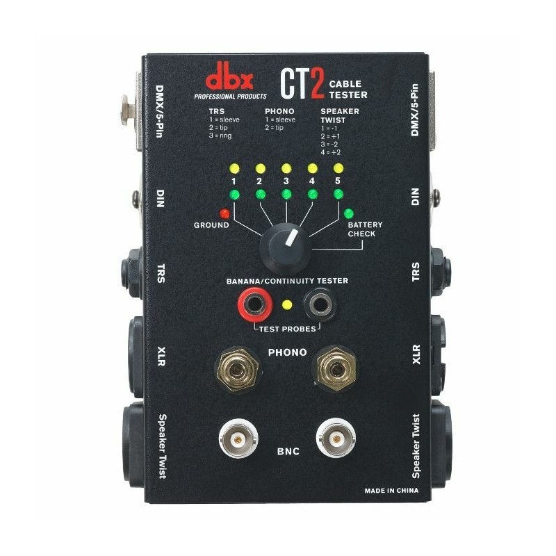 DBX CT2 - Tester do kabli