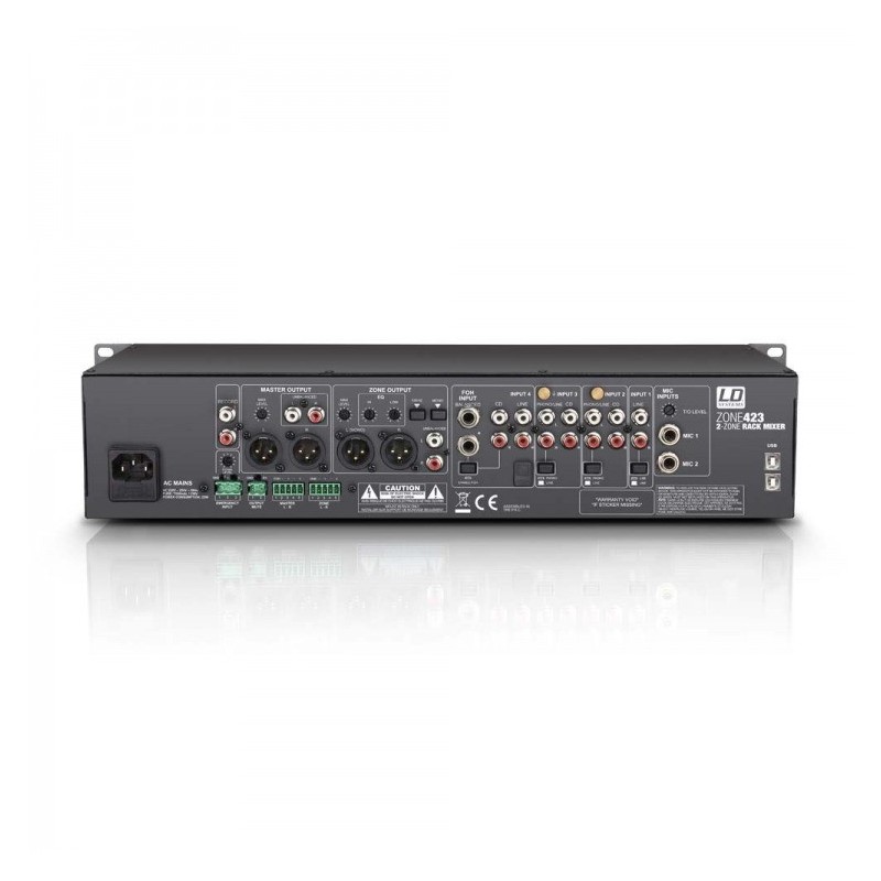LD Systems ZONE 423 - mikser 2-strefowy