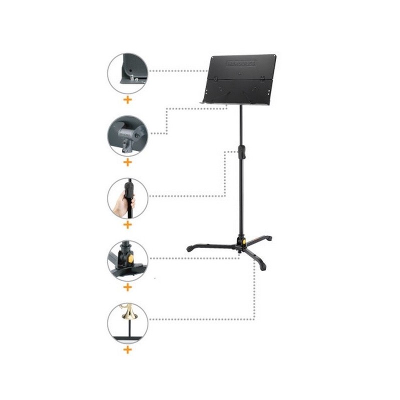 HERCULES BS 301 B - Pulpit na nuty