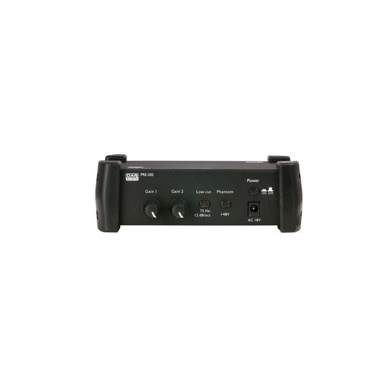 DAP Audio PRE-202 - przedwzmacniacz mikrofonowy