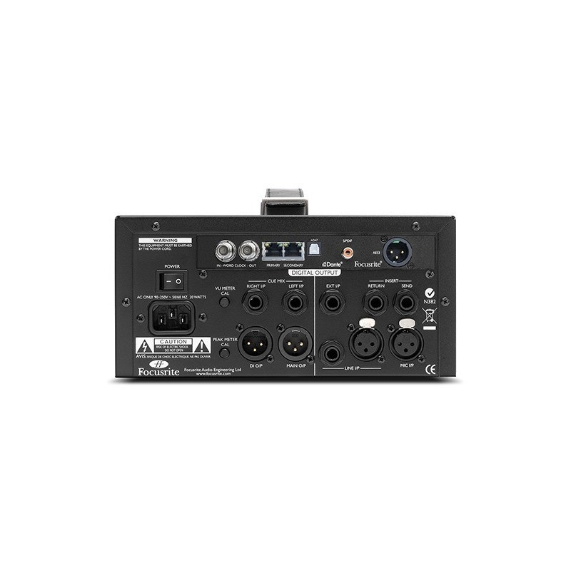 Focusrite ISA ADN2 - rear