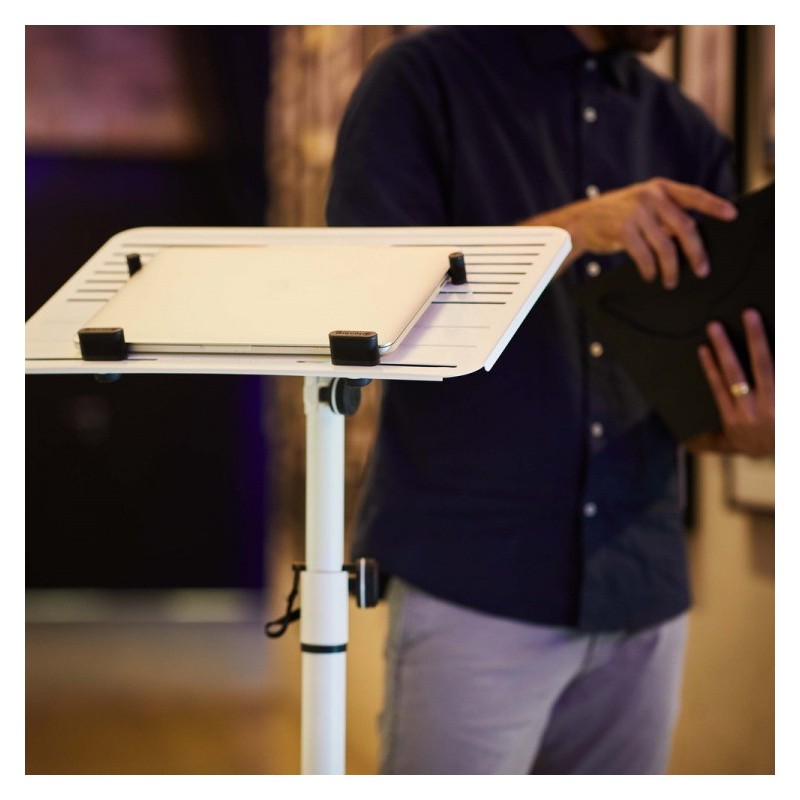 Gravity LTS T 02 W - statyw na laptop biały