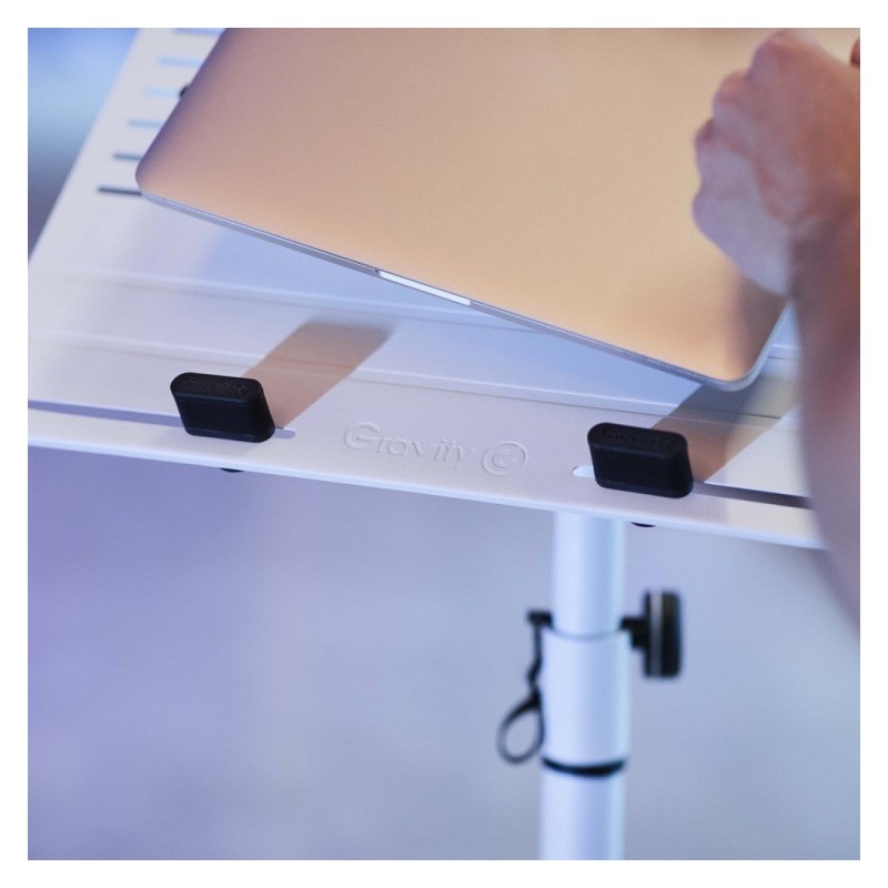 Gravity LTS T 02 W - statyw na laptop biały