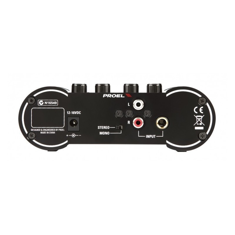 Proel HPAMP104 - rear