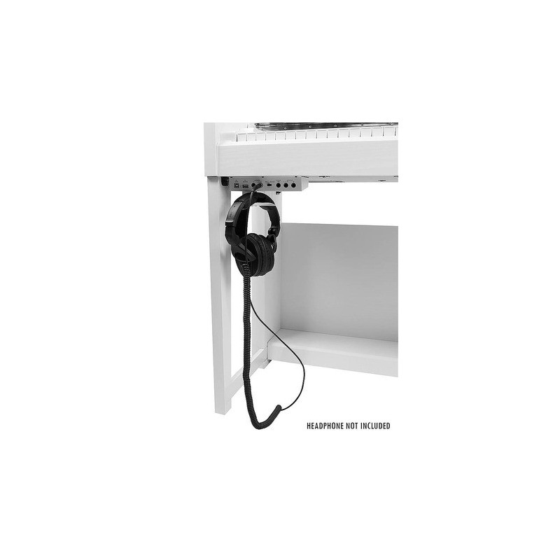 Medeli DP 650 K WH - uchwyt na słuchawki