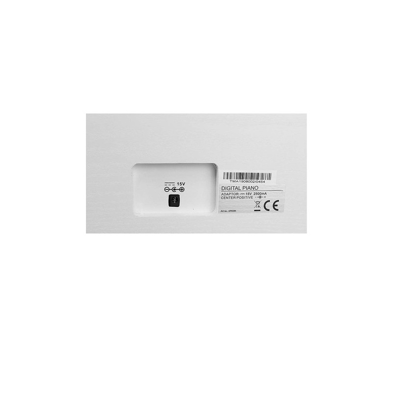 Medeli DP 650 K WH - zasilanie