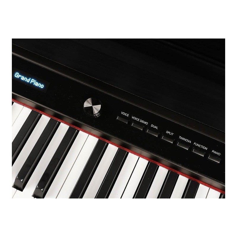 Medeli DP 650 K BK - wyświetlacz