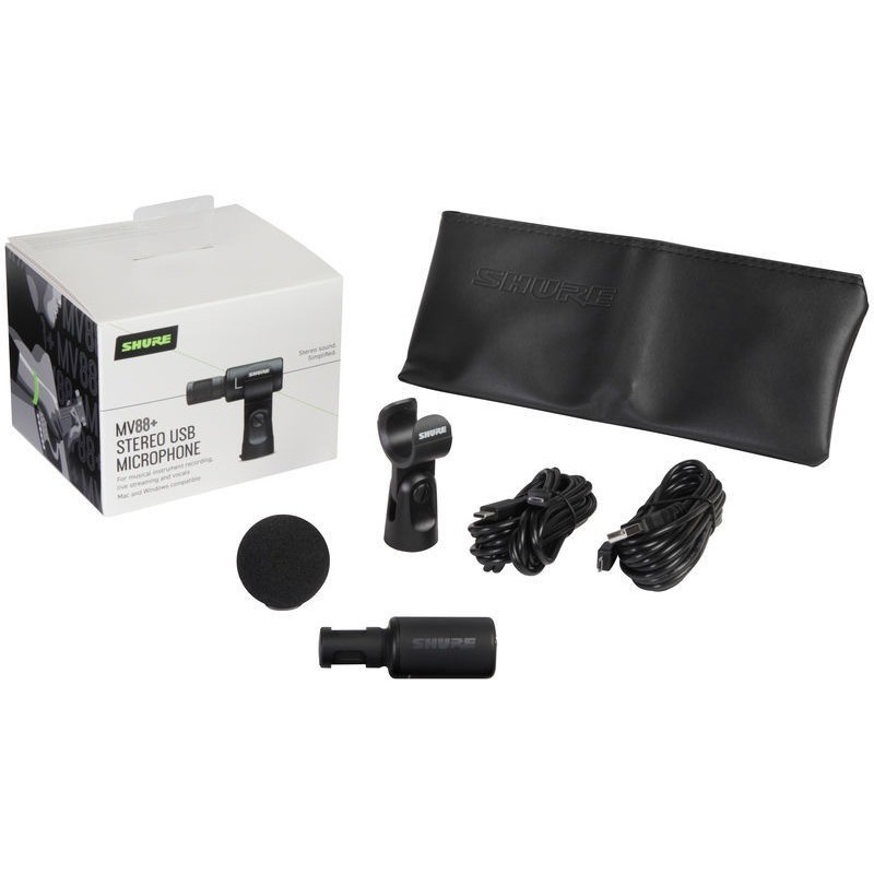 Shure MV88+Stereo USB Mic - mikrofon USB