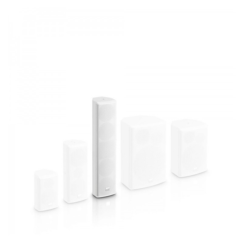 LD Systems SAT 442 G2 W - kolumna instalacyjna