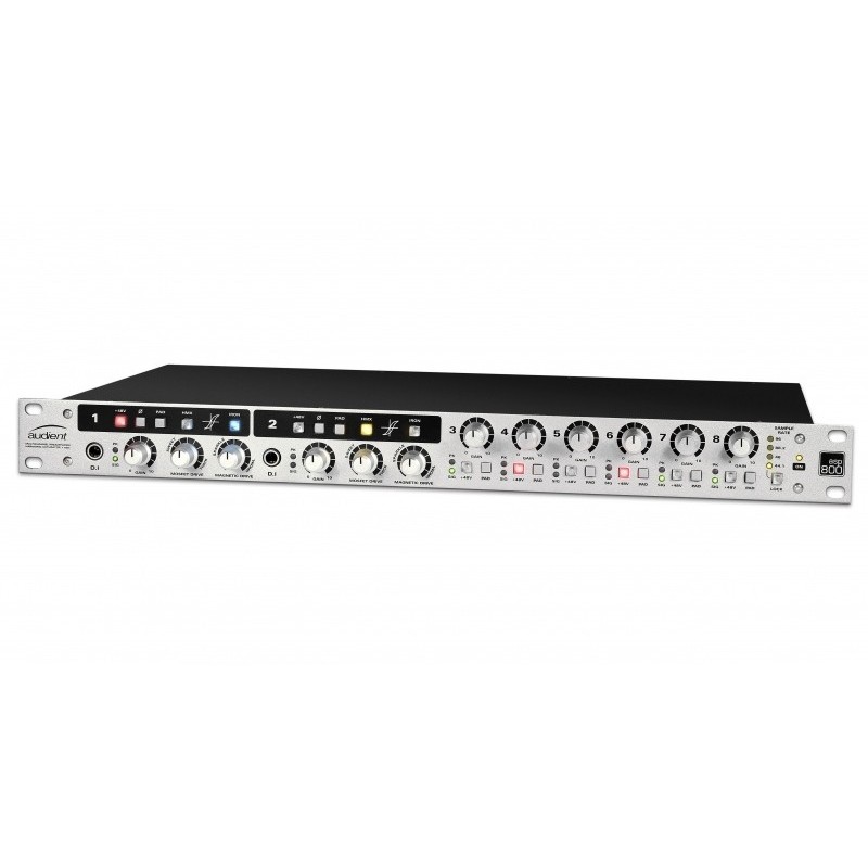 AUDIENT ASP800 - preamp mikrofonowy, 8-kanałów