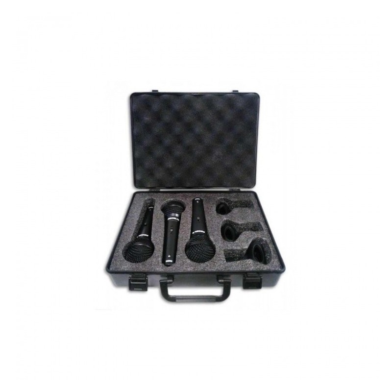 Proel DM800KIT - zestaw 3 mikrofonów dynamicznych