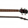 Epiphone Embassy Bass GP Black  - Gitara Basowa