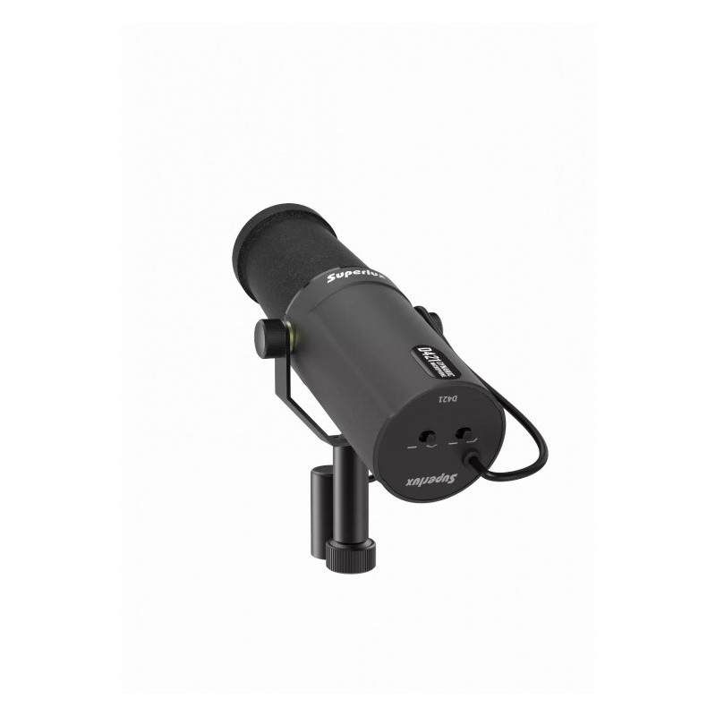 Superlux D421 - mikrofon dynamiczy broadcastowy
