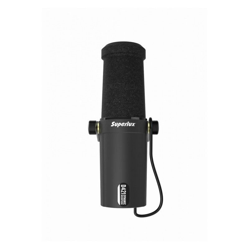 Superlux D421 - mikrofon dynamiczy broadcastowy
