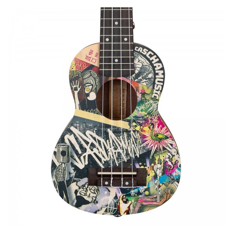 Cascha Soprano Art Urban - Ukulele sopranowe - 8
