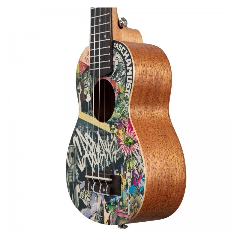 Cascha Soprano Art Urban - Ukulele sopranowe - 9