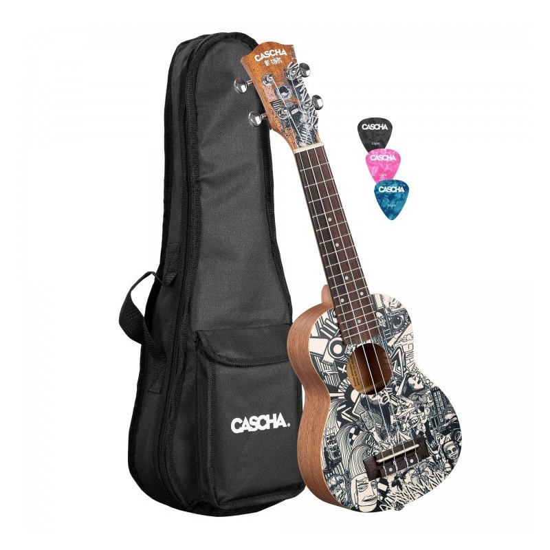 Cascha Soprano Art Sketch - Ukulele sopranow - 2