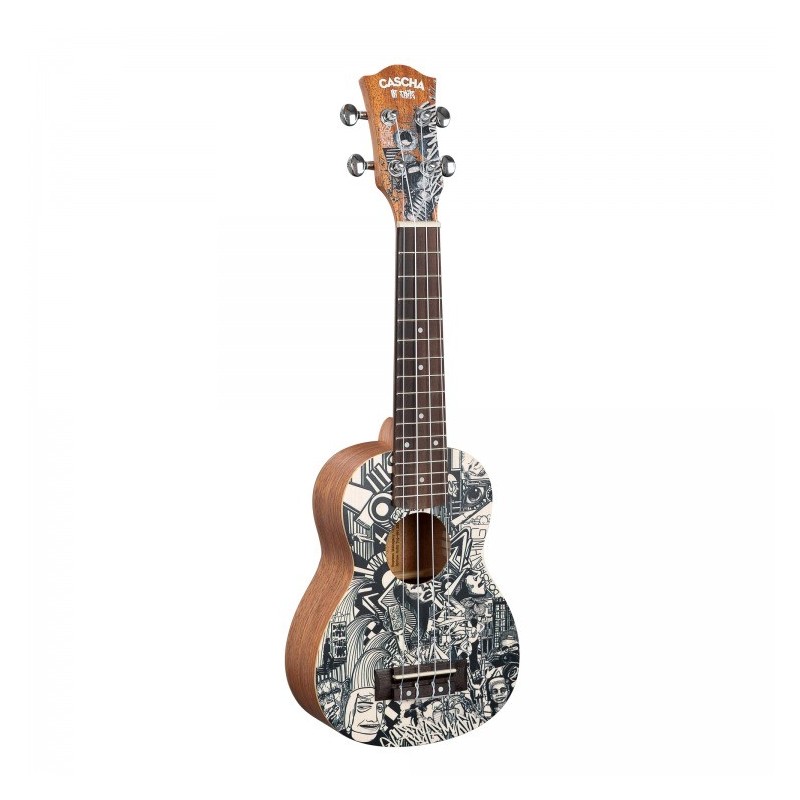 Cascha Soprano Art Sketch - Ukulele sopranow - 3