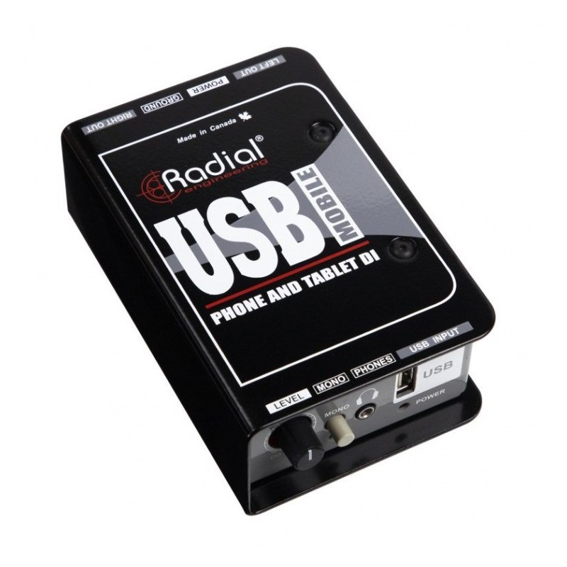 Radial Pro USB Mobile - dibox, interfejs - 3