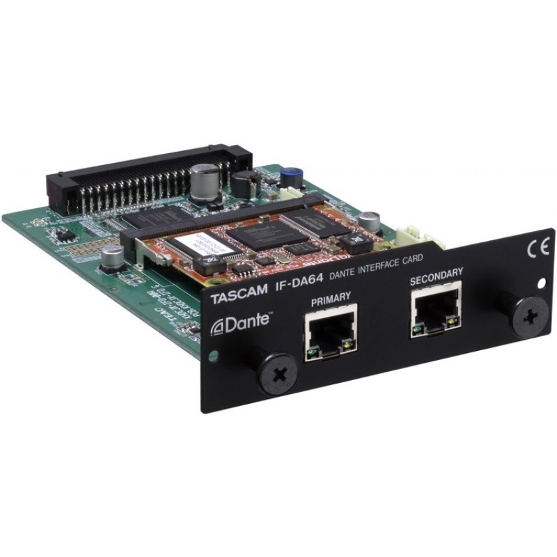 Tascam IF-DA64 - Karta DANTE