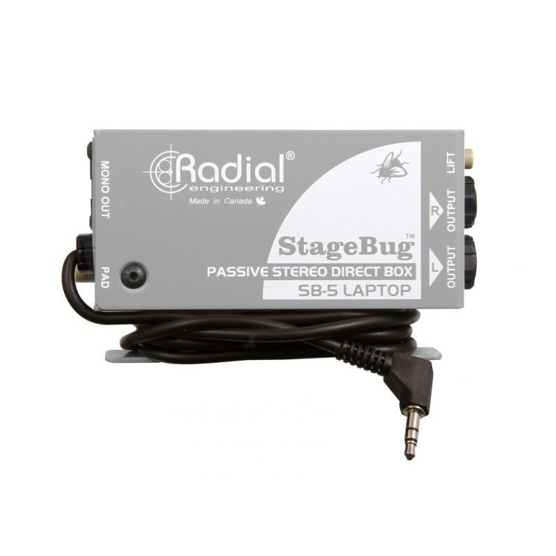 Radial Pro StageBug SB-5 - Stereo Laptop Di-Box - 1