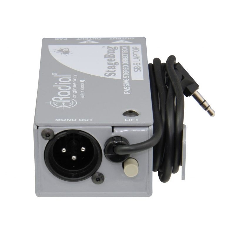 Radial Pro StageBug SB-5 - Stereo Laptop Di-Box - 2