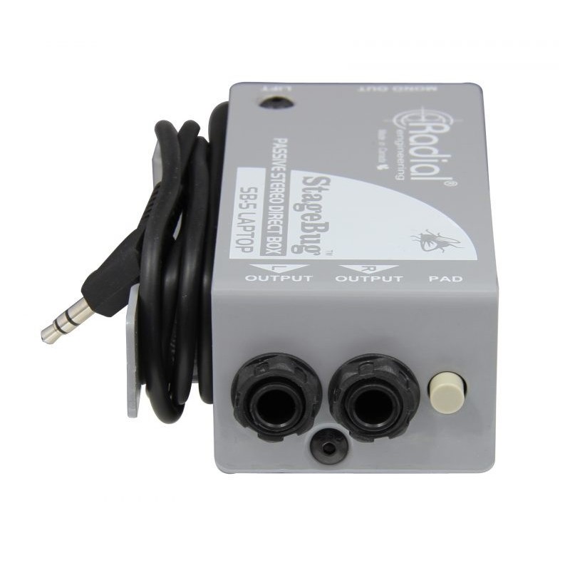 Radial Pro StageBug SB-5 - Stereo Laptop Di-Box - 3