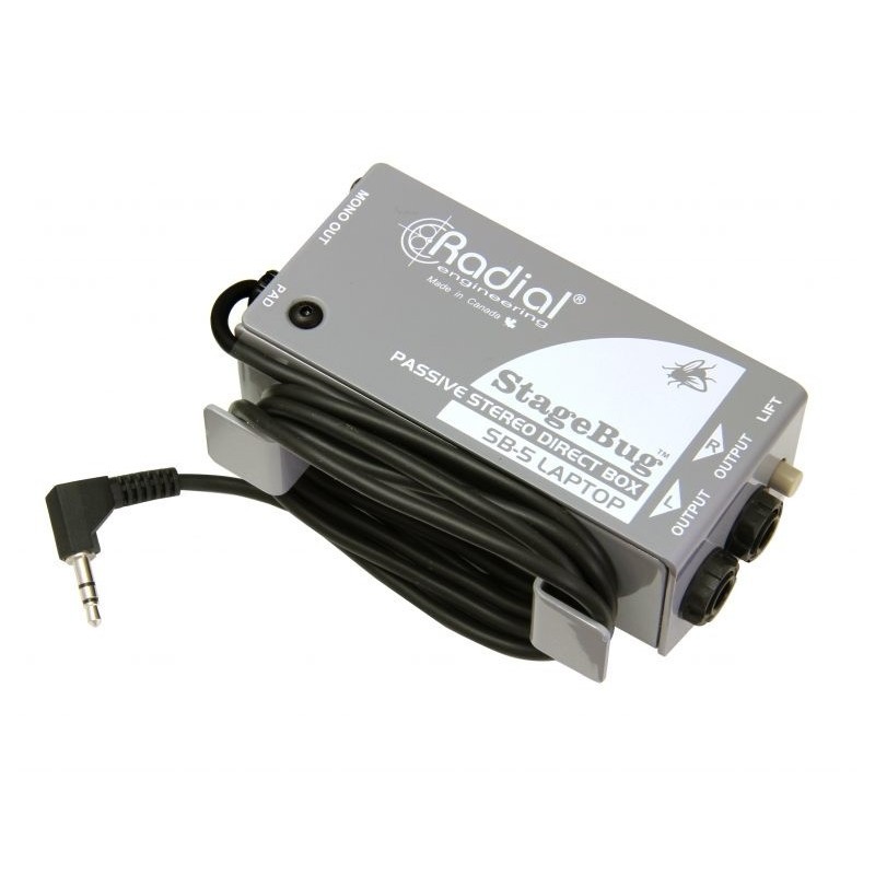 Radial Pro StageBug SB-5 - Stereo Laptop Di-Box - 4