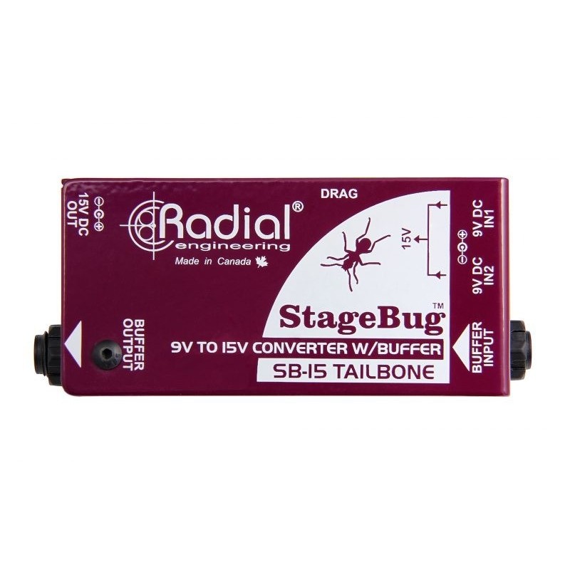 Radial Pro StageBug SB-15 Tailbone - bufor sygnału - 1