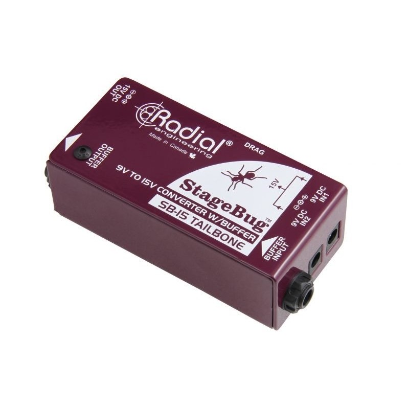 Radial Pro StageBug SB-15 Tailbone - bufor sygnału - 3