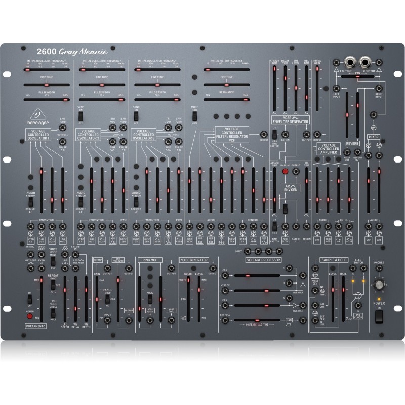 Behringer 2600 GRAY MEANIE - syntezator - 1