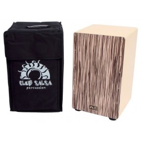 Club Salsa Zebrano SW/WH - Cajon - 1