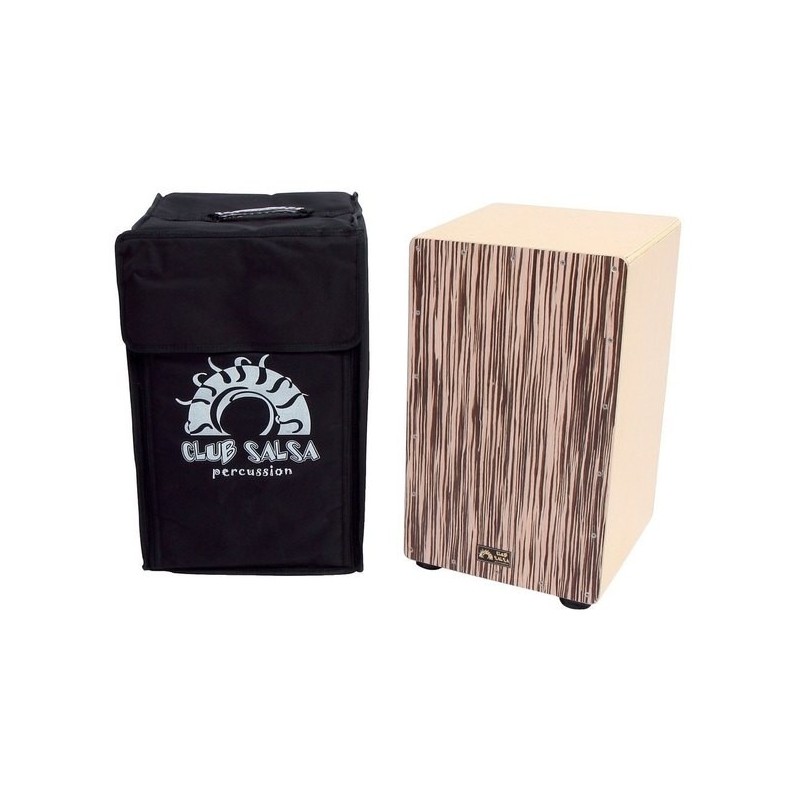 Club Salsa Zebrano SW/WH - Cajon - 1