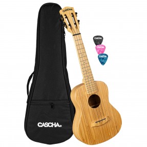 Cascha Concert Bamboo Natural - Ukulele koncertowe - 1