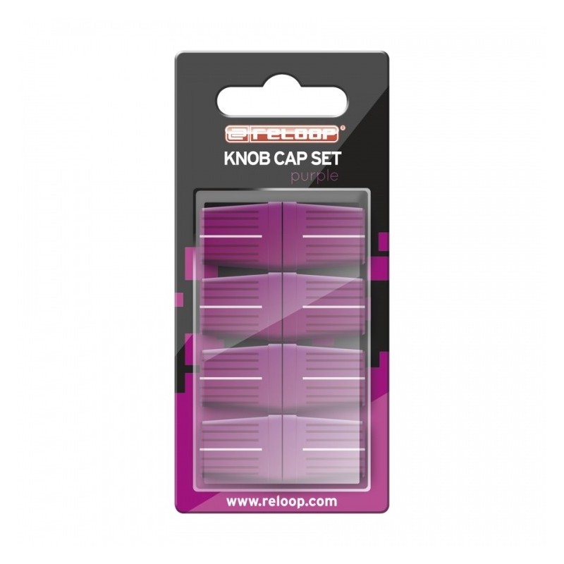 Reloop Knob Cap Set purple - Nakładki na pokrętła