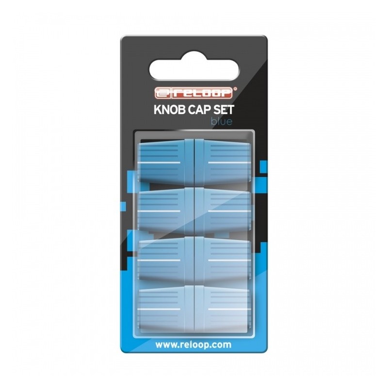 Reloop Knob Cap Set blue - Nakładki na pokrętła