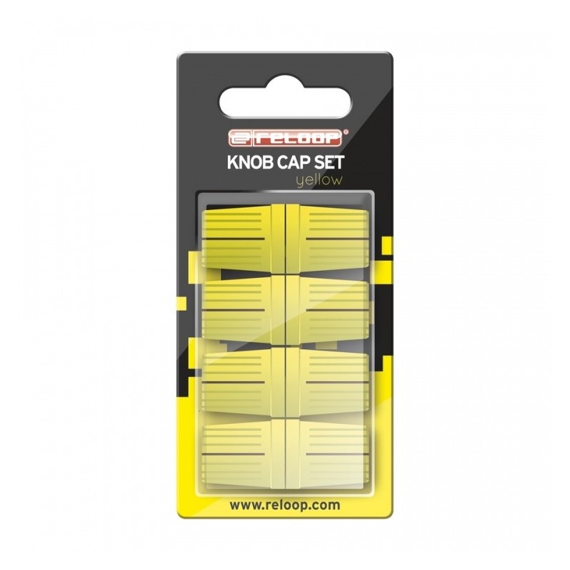 Reloop Knob Cap Set yellow - Nakładki na pokrętła