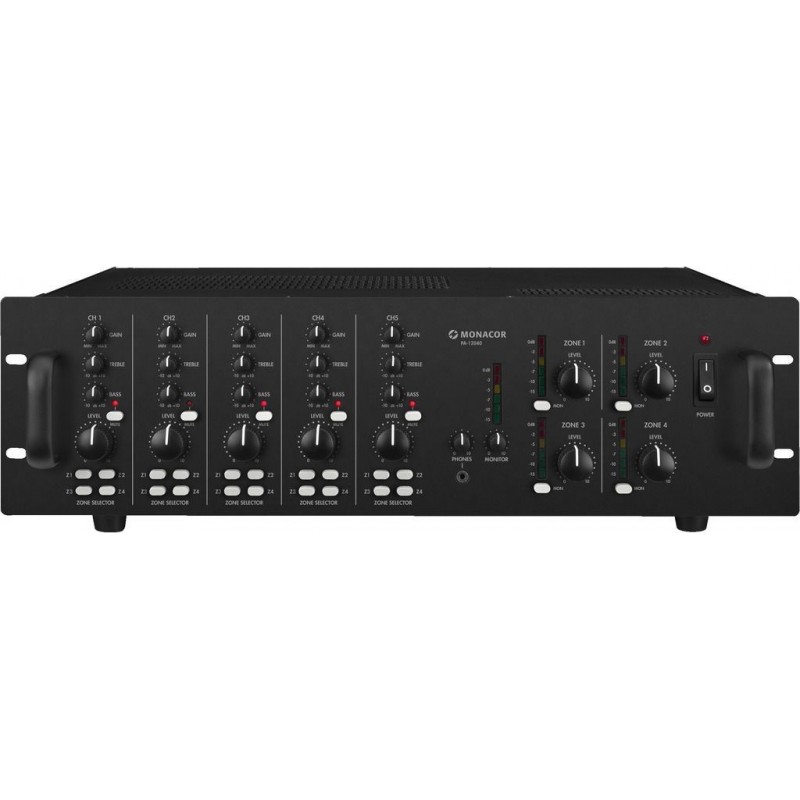 Monacor PA-12040 - wzmacniacz - 1